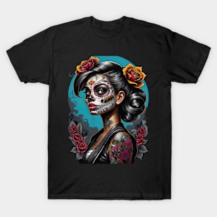 Catrina Dia De Los Muertos T-Shirt